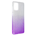 Silikónové puzdro na Samsung Galaxy A72/A72 5G Forcell Shining strieborno-fialové