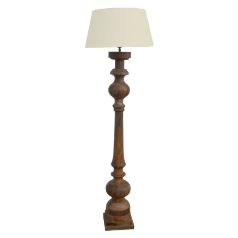 Hnedá stojacia lampa (výška 129 cm) – Antic Line