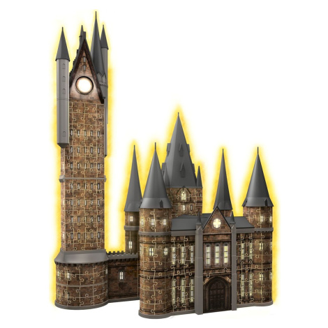 Ravensburger 115518 Harry Potter: Rokfortský hrad - Astronomická veža (Nočná edícia) 540 dieliko
