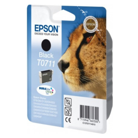 Epson T07114012 čierna (black) originálna cartridge