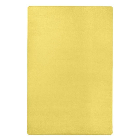 Kusový koberec Fancy 103002 Gelb - žltý Rozmery koberca: 80x200 Hanse Home