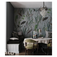 WALLCOLORS Calm Heron Mint wallpaper - tapeta POVRCH: Prowall Sand