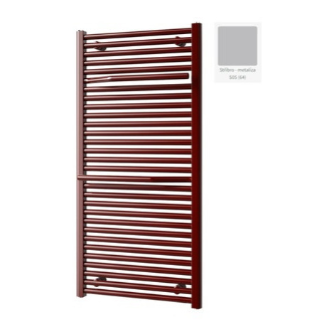 Isan Avondo radiátor 177,5x60cm strieborná stredové pripojenie DLNN17750600STS