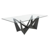 Estila Luxusný jedálenský stôl Urbano obdĺžnikový sklenený 180-240cm