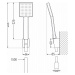 Mexen príslušenstvo - 1-bodový ručný sprchový set R-45, chróm, 785455052-00