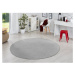 Svetlosivý okrúhly koberec ø 133 cm Fancy – Hanse Home