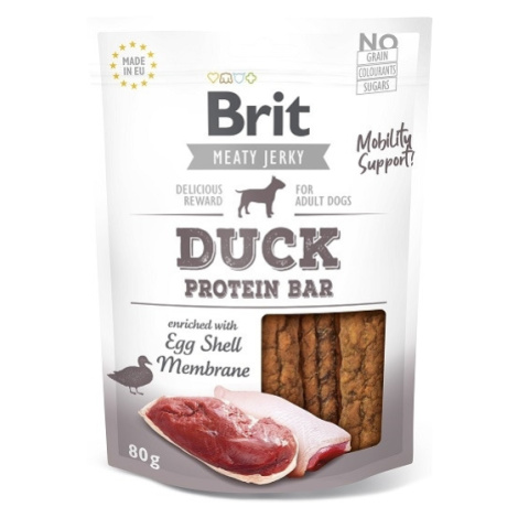 Brit Meaty Jerky Duck Protein Bar - 80g