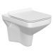 CERSANIT - WC sedátko Como SLIM DUROPLAST Antibe SOFT CLOSE OFF EASY jedno tlačidlo K98-0143