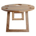 CHIN CHIN Piknikový stolík s držiakmi na poháre 40 cm
