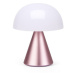 Stolová lampa MINA M, viac farieb - LEXON Farba: Alu světle růžová