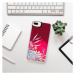 Neónové púzdro Pink iSaprio - Succulent 01 - iPhone 8 Plus