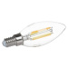 LUUMR Smart LED žiarovka číra E14 4,2W Tuya WLAN CCT