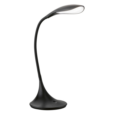 Čierna LED stmievateľná stolová lampa (výška 37,5 cm) Nil – Fischer & Honsel