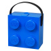 Modrý úložný box s rukoväťou LEGO®