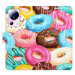 Flipové puzdro iSaprio - Donuts Pattern 02 - Xiaomi 13 Lite