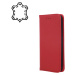 Diárové puzdro na Apple iPhone 14 Geniune Leather Smart Pro červené