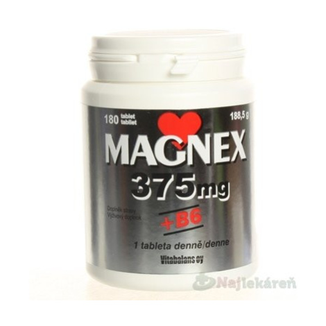 Vitabalans MAGNEX 375 mg + B6, 180 ks