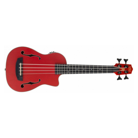 Červené ukulele