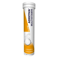 ADDITIVA Multivitamín pomaranč 20 šumivých tabliet