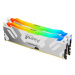 KINGSTON DIMM DDR5 32GB (Kit of 2) 6000MT/s CL32 FURY Renegade Biela RGB XMP