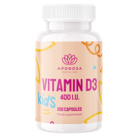 APOROSA Kids Vitamin D3 400 I.U. 100 kapsúl