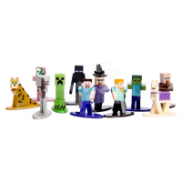 Figúrka zberateľská Minecraft Nano Blind Pack Jada kovová 13 druhov výška 4 cm