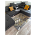 Kusový koberec Cocktail Wonderlust Grey/Ochre - 200x290 cm Flair Rugs koberce