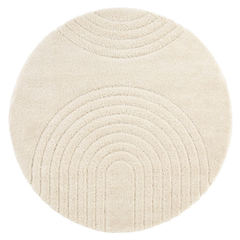 Kusový koberec Norwalk 105104 cream kruh - 160x160 (průměr) kruh cm Mint Rugs - Hanse Home kober