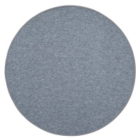Kusový koberec Astra světle šedá kruh - 160x160 (průměr) kruh cm Vopi koberce