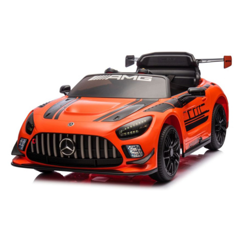 mamido  Elektrické autíčko Mercedes AMG GT3 oranžové