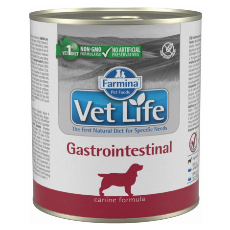 VET LIFE Natural Gastrointestinal konzerva pre psov 300 g