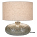 Khaki keramická stolová lampa s textilným tienidlom (výška  44 cm) Oldham – House Nordic