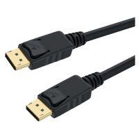 PremiumCord DisplayPort 1.2 prípojný kábel M/M pozlátené konektory 2m