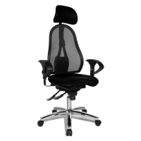 Topstar Topstar - obľúbená kancelárska stolička Sitness 45 - čierna