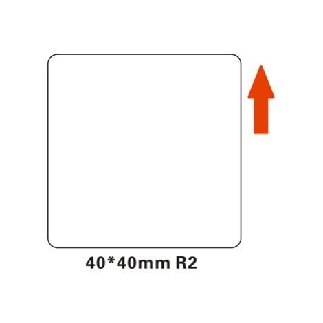 Niimbot štítky R A2A18518701, 40x40mm 180ks White pre B21