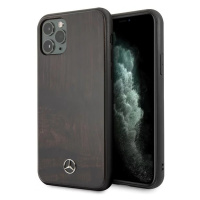 Kryt Mercedes iPhone 11 Pro Max hard case brown Wood Line Rosewood MEHCN65VWOBR