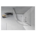 MEXEN/S - Rio štvrťkruhový sprchovací kút 90 x 90, dekor, chróm + vanička Rio 863-090-090-01-30-