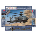 Model Kit vrtulník 12551 - U.S.Army AH-64D Block II "Late Version" (1:72)