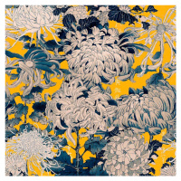 MINDTHEGAP Chrysanthemums Yellow - tapeta