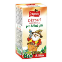 APOTHEKE Bio bylinný čaj pre bežné pitie 20 x 1,5g