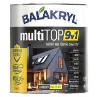 BALAKRYL MULTITOP 9v1 - Multifunkčná jednozložková akrylátová farba RAL 9003 - signálna biela, 0