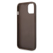 Guess 4G Stripe Zadný Kryt pre iPhone 14 Brown