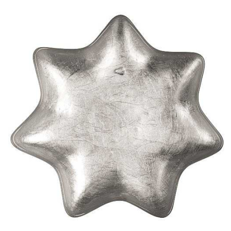 Leonardo STELLA miska hviezda strieborná 23 cm