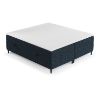 Tmavomodrá boxspring posteľ s úložným priestorom 160x200 cm Araya – Maison de Rêve