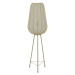 Béžová stojacia lampa (výška 132 cm) Plumeria - Light & Living