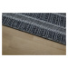 Kusový koberec Yukon 5649Z Antracite Dark Grey – na von aj na doma Rozmery kobercov: 160x230