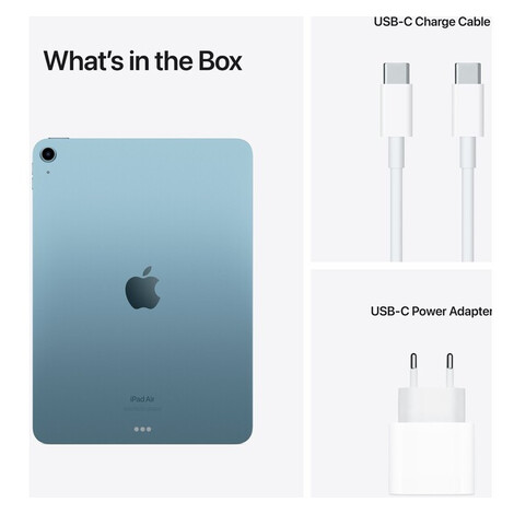 Apple iPad Air 256GB Wi-Fi modrý (2022) (Kategória B)