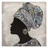 Signes Grimalt  Africká Žena Maľba  Obrazy, plátna Čierna