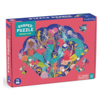 Mudpuppy Zátoka morských víl - puzzle v tvare mušle 75 dielikov