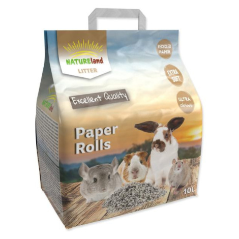 Podstielka Nature Land Paper Rolls 10L